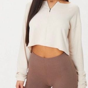 Crop top long sleeve